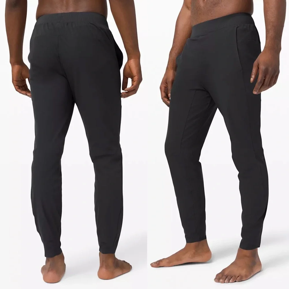 Lululemon In Mind Pant Obsidian Black 30" Men Yoga Moisture Wicking Stretch